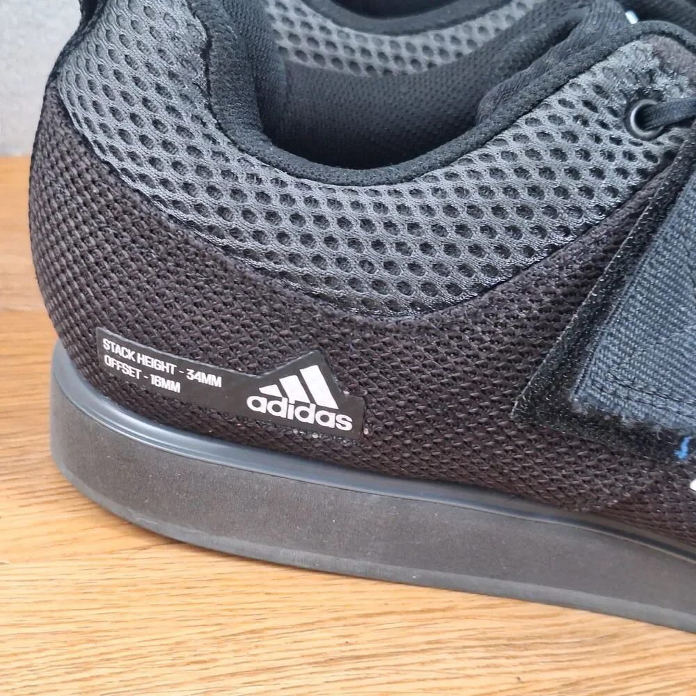 Adidas Powerlift 4 Men's 13 Weightlifting Shoes Black White Training Sneakers